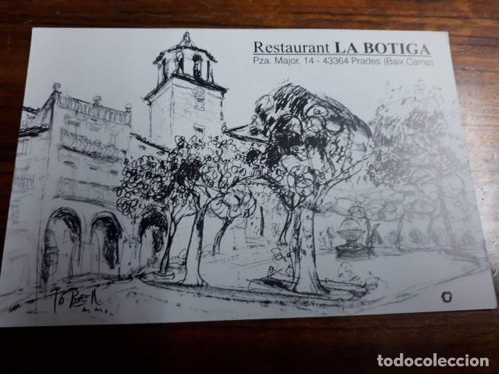 Postales: Prades (Restaurant la Botiga) - Foto 1