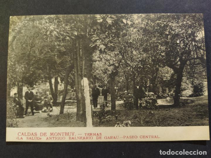 Postales: CALDAS DE MONTBUY-TERMAS LA SALUD-ANTIGUO BALNEARIO GARAU-POSTAL ANTIGUA-(68.321)