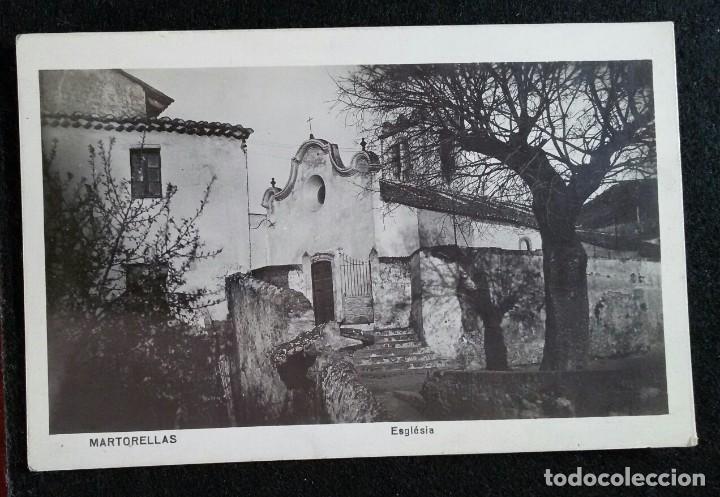 Postales: ANTIGUA POSTAL FOTOGRAFICA MARTORELLAS ESGLESIA