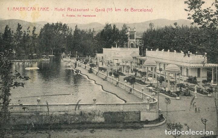 Postkarten: GAVA-AMERICAN LAKE-HOTEL RESTAURANTE-ROISIN  N&ordm; 1