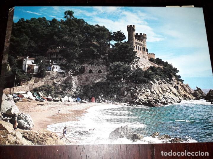 Postales: N&ordm; 36634 POSTAL LLORET DE MAR CASTILLO EN SA CALETA GERONA