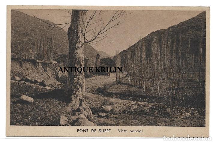 Postales: PONT DE SUERT .- VISTA PARCIAL .-EDICIONES E. SAURA