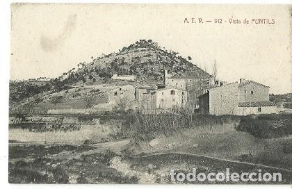 Postais: ANTIGUA POSTAL ATV 912 VISTA DE PUNTILS EDICION ANGEL TOLDRA VIAZO