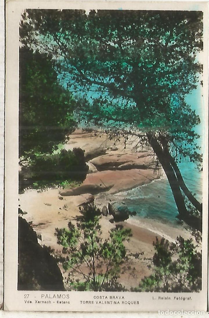 Postales: GERONA PALAMOS ESCRITA - Foto 1