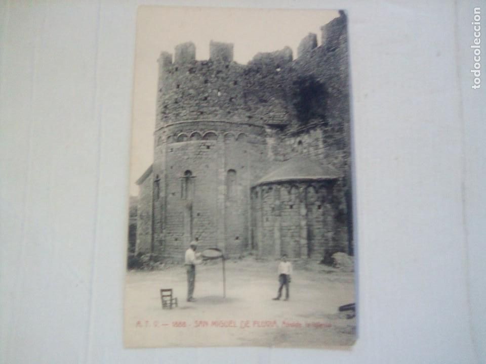 Postales: A.T.V.-SAN MIGUEL DE FLUVI&Agrave;. Abside la Iglesia