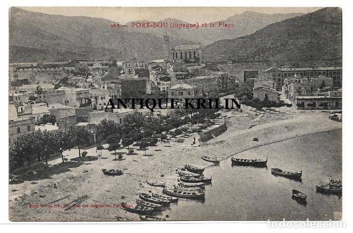Postales: PORT-BOU N&ordm; 965 VISTA PLAYA