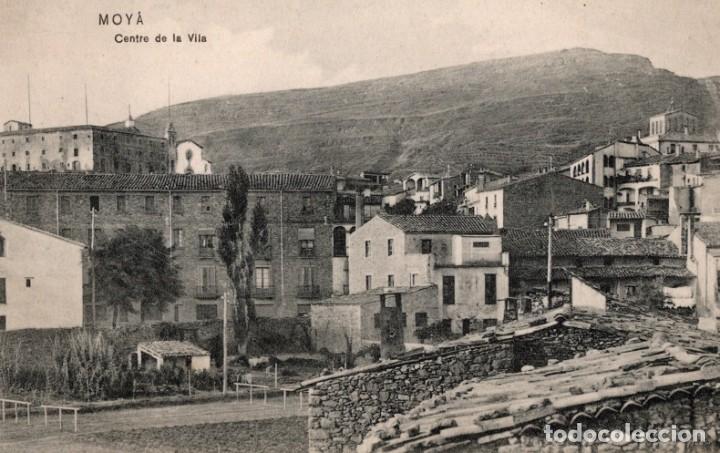 Postales: moy&aacute;. centre de la vila. l. roca 08 41684 - Foto 1