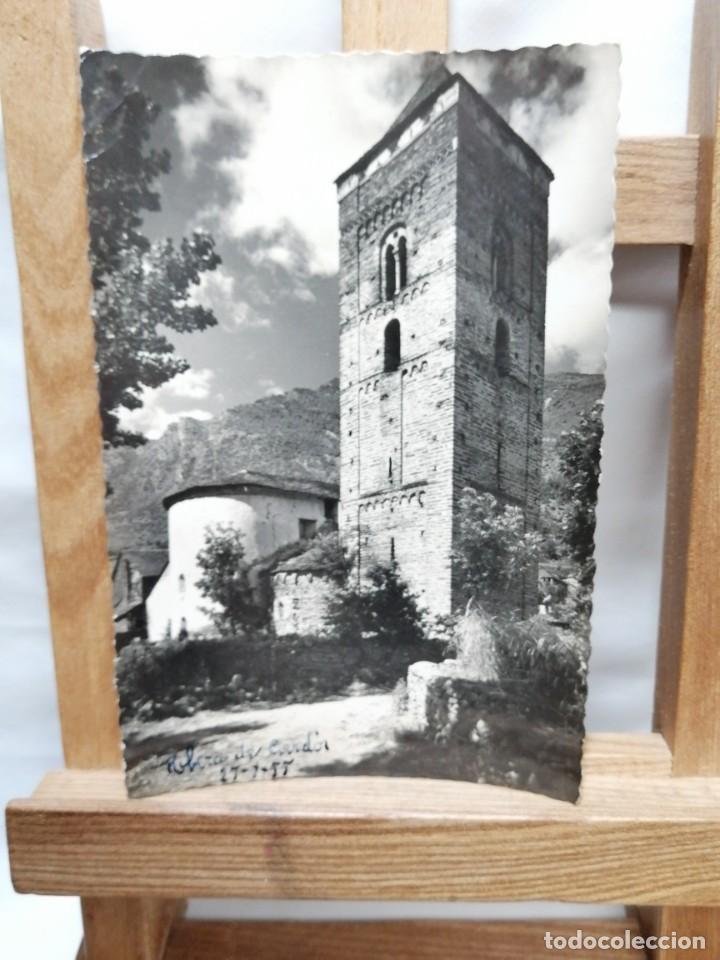 Cartoline: POSTAL VALLE DE CARDOS RIBERA DE CARDOS IGLESIA PARROQUIAL CIRCULADA