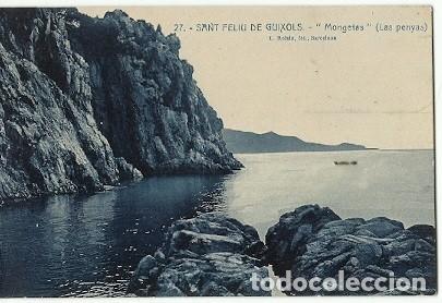 Cartoline: ANTIGUA POSTAL 27 SANT FELIU DE GUIXOLS MONGETAS LAS PENYAS L ROISIN