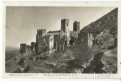 Cartoline: ANTIGUA POSTAL 17 PUERTO DE LA SELVA MONASTERIO DE SAN PEDRO DE RODA EDIT LLENSA FOT F GUILERA