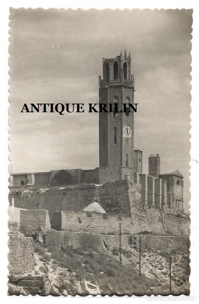 Postales: LERIDA N&ordm; 11 TORRE DE LA SEO , ANTIGUA CATEDRAL .- EDICION GARCIA GARRABELLA