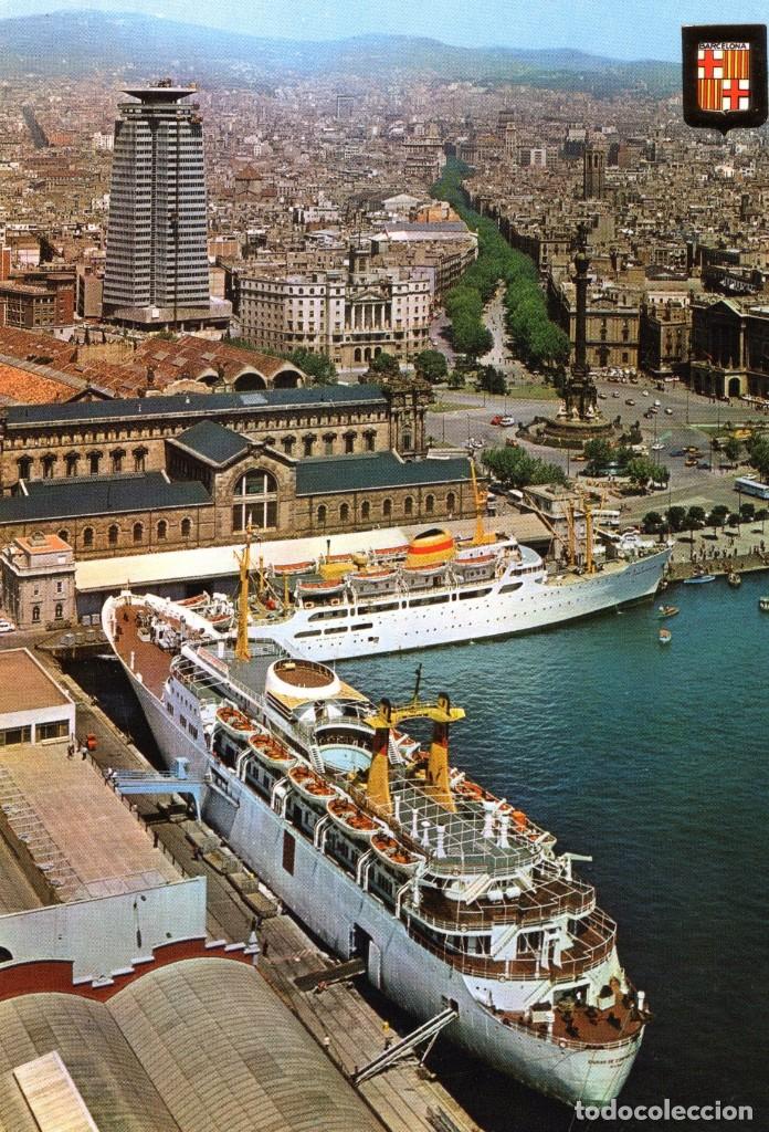 Postales: Barcelona Puerta de la Paz - Foto 1