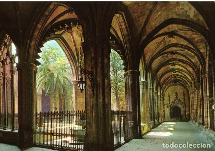 Postales: Barcelona Claustro catedral 2 postales - Foto 1