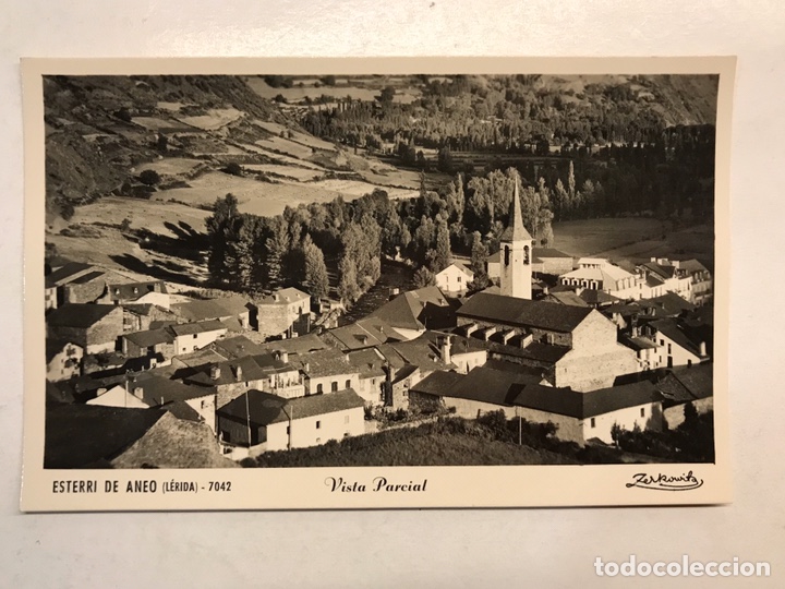 Postales: ESTERRI DE ANEO (Lerida) Postal No.7042, Vista Parcial. Edita: Zerkowitz (h.1950?) Sin Circular...