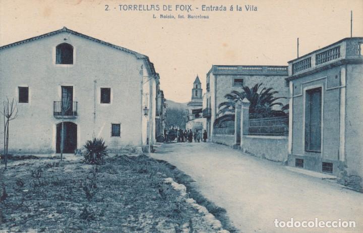 Postales: POSTAL TORRELLES DE FOIX - ENTRADA A LA VILA - FOT. ROISIN NUM. 2