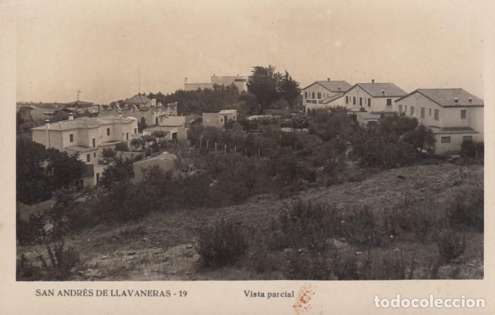 Postales: POSTAL SANT ANDREU DE LLAVANERES- SAN ANDRES LLAVANERAS  VISTA PARCIAL