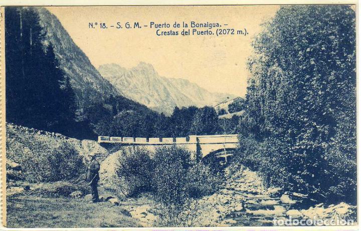 Postales: POSTAL PUERTO DE LA BONAIGUA (LERIDA) - CRESTAS DEL PUERTO - Foto 1