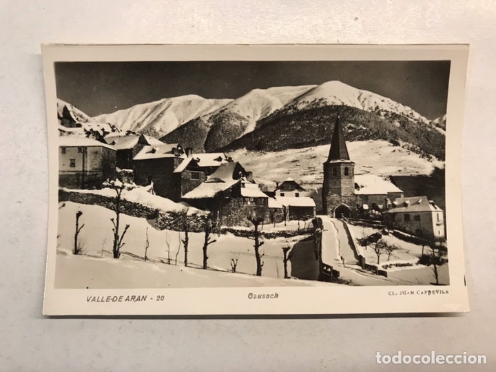 Postales: VALLE DE ARAN (Lerida) Postal No.20, GAUSACH. Edita: Juan Capdevila (h.1960?), Sin Circular