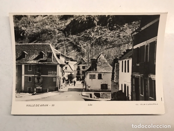 Postales: VALLE DE ARAN (Lerida) Postal No.30, LES. Edita: Juan Capdevila (h.1960?), Sin Circular