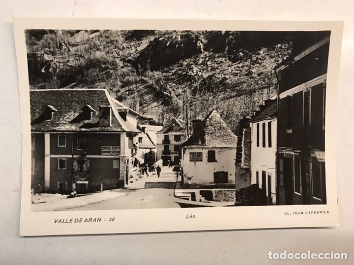 Postales: VALLE DE ARAN (Lerida) Postal No.30, LES. Edita: Juan Capdevila (h.1960?), Sin Circular