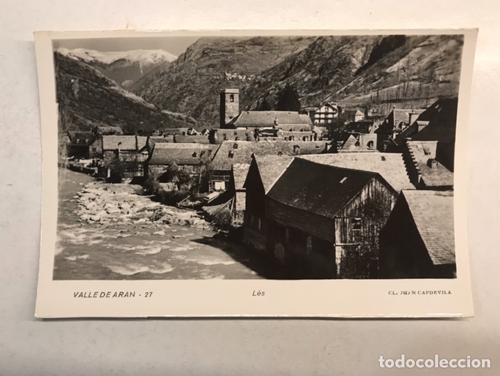 Postales: VALLE DE ARAN (Lerida) Postal No.11, LES. Edita: Juan Capdevila (h.1960?), Sin Circular