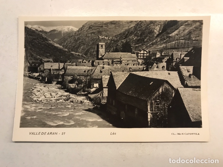 Postales: VALLE DE ARAN (Lerida) Postal No.11, LES. Edita: Juan Capdevila (h.1960?), Sin Circular
