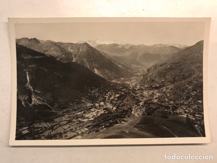 Postales: VALLE DE ARAN (Lerida) Postal Desde el Pla de BENET . Edita : Zerkowitz (h.1950?) Sin Circular...