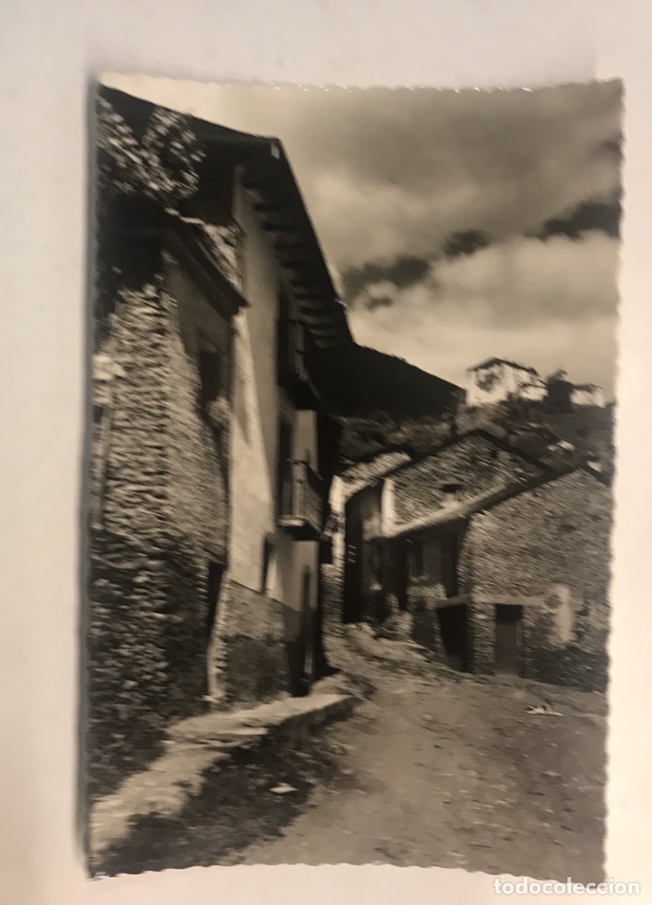 Postales: VALLE DE CARDOS (Lerida) Postal No.146, Ribera de Cardos. Calle t&iacute;pica. Oficina de Turismo