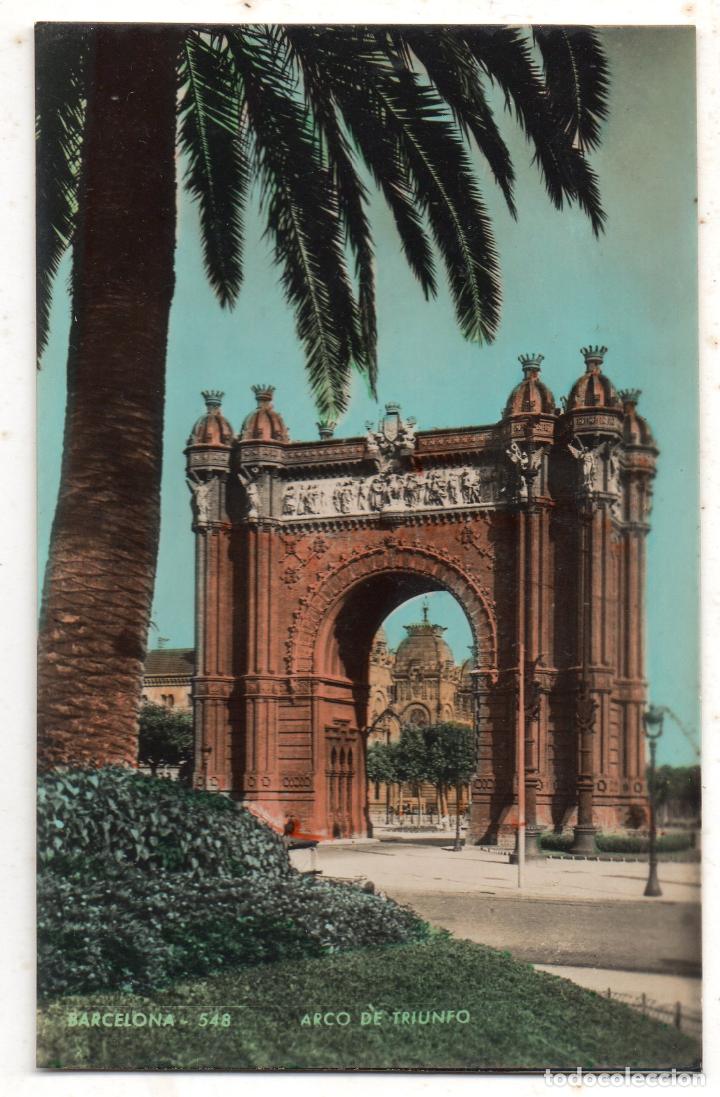Postales: Barcelona. Arco de Triunfo. Escrita. - Foto 1