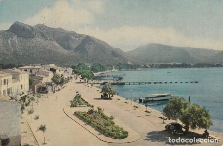Postales: POSTAL POLLENSA - MALLORCA- PASEO MAR&Iacute;TIMO - Foto 1