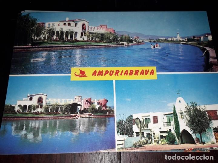 Postales: N&ordm; 37239 POSTAL AMPURIABRAVA GERONA COSTA BRAVA - Foto 1