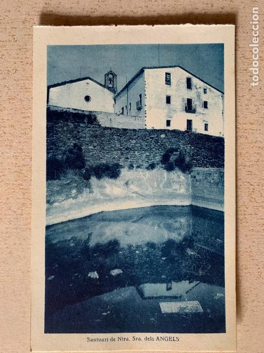 Postkarten: L. Roisin. Santuari de Ntra Sra dels Angels. Antigua postal. Mide aprox 14x9cms