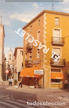 Cartes Postales: MAGNIFICA POSTAL DE SANTA COLOMA DE FARNES -CALLE CENTRAL - NO CIRCULADA