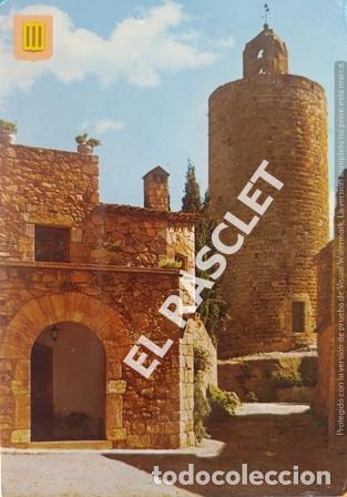 Cartes Postales: MAGNIFICA POSTAL DE PALS - TORRE DE LAS HORAS - NO CIRCULADA