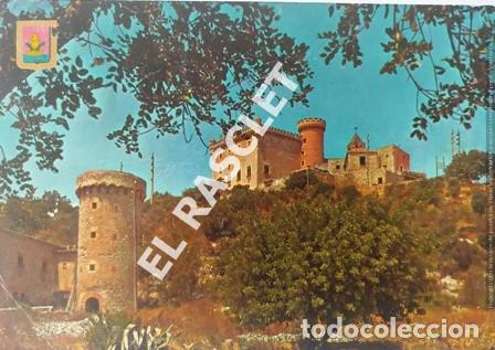 Postales: MAGNIFICA POSTAL DE CASTELLDEFELS - CASTILLO   - CIRCULADA - Foto 1