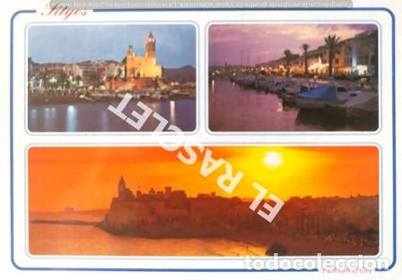 Postales: MAGNIFICA POSTAL DE SITGES - CIRCULADA A&Ntilde;O 2004 - Foto 1