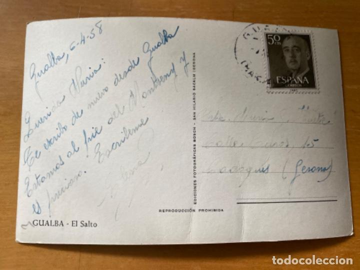 Postales: ANTIGUA POSTAL GUALBA EL SALTO - Foto 2