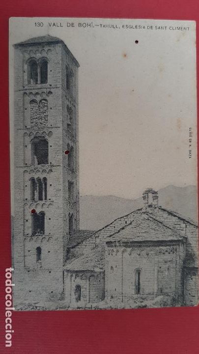 Postales: POSTAL VALL DE BOHI TAHULL ESGLESIA DE SANT CLIMENT ORIGINAL P822