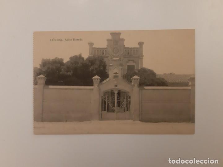 Postales: POSTAL LLEIDA. ASILO BORR&Aacute;S - Foto 1