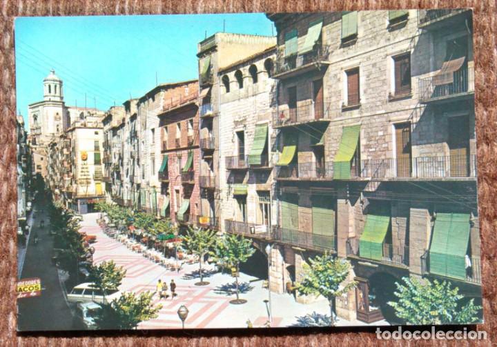 Postales: GERONA - RAMBLA DEL GENERALISIMO - Foto 1