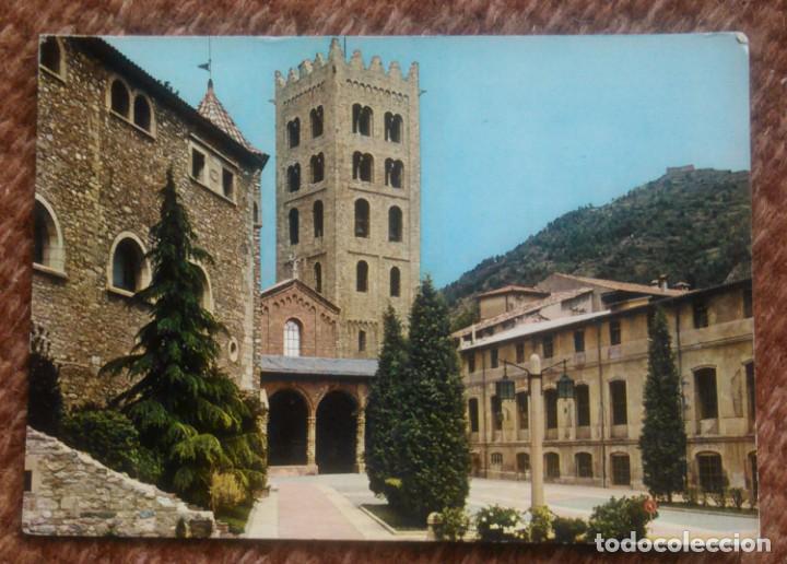 Postales: RIPOLL - GIRONA - MONASTERIO - Foto 1