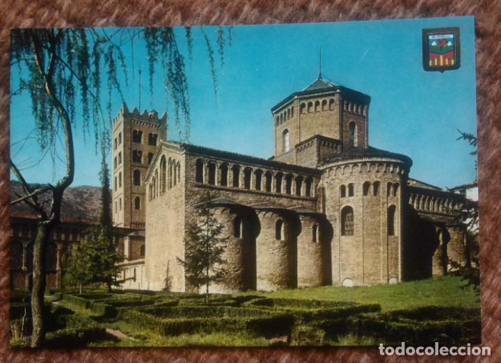 Postales: RIPOLL - GERONA - MONASTERIO - Foto 1
