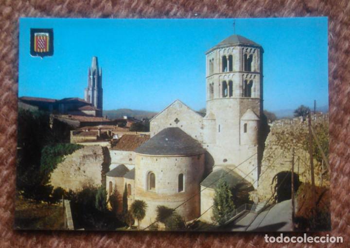 Postales: GERONA - IGLESIA GALLIGANS - Foto 1