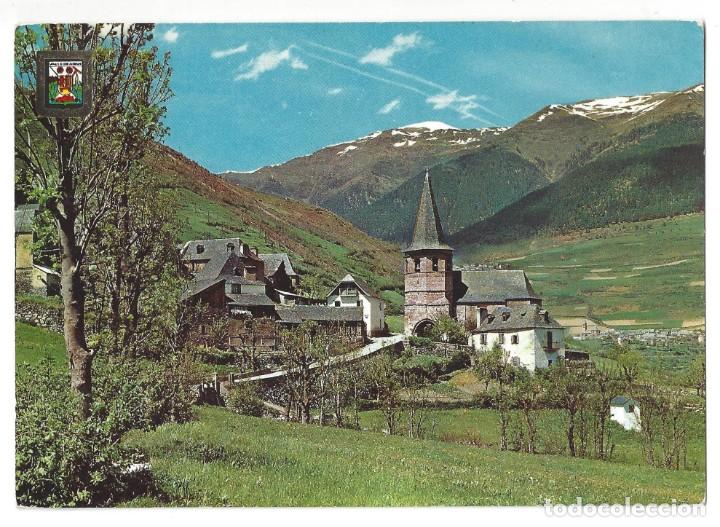 Postales: PIR. CATALA. VALL D'ARAN.- N&ordm; 924, DETALLE DE GAUSAC. ESCUDO DE ORO. L&Eacute;RIDA- ESCRITA