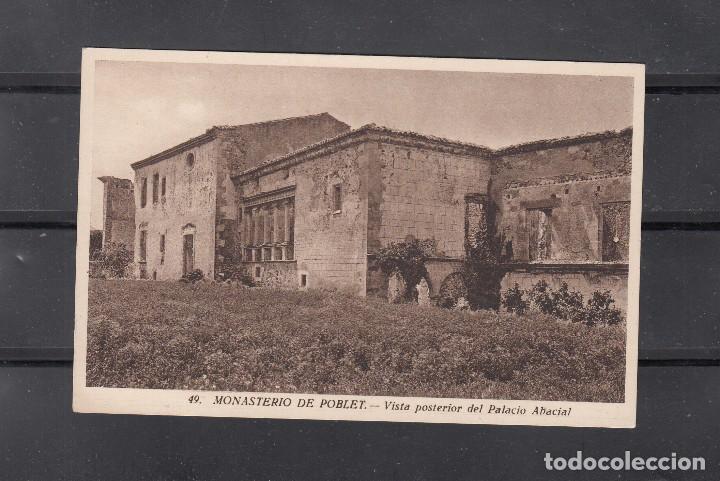Postales: MONASTERIO DE POBLET.- CASA DE LOS MONJES JUBILADOS