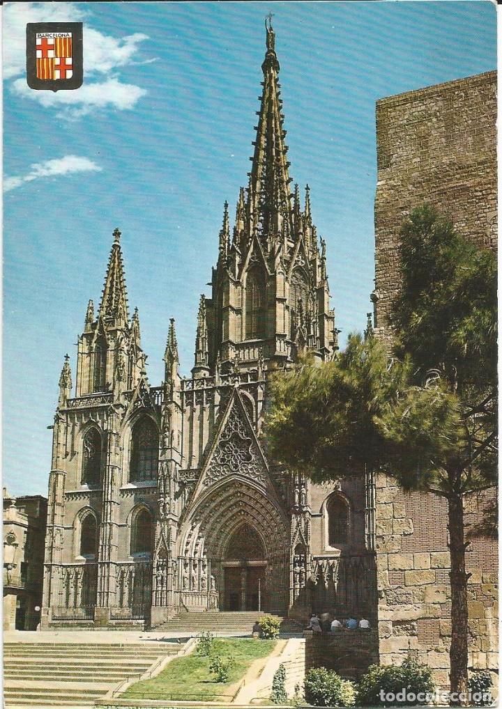 Postales: [POSTAL] La catedral. Barcelona. (sin circular) - Foto 1