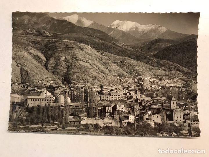 Postales: ALTO RIBAGORZANA (Lerida) Postal No.439, PONT DE SUERT. Vista Panor&aacute;mica.