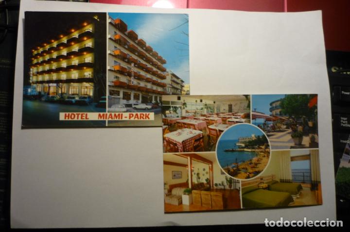 Postales: lote s.carlos rapita.-hostal juanito - hotel miami park