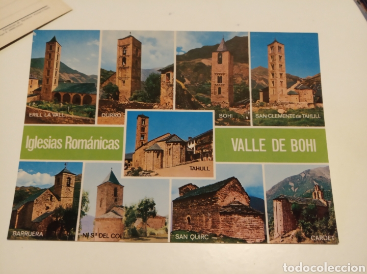 Postales: Iglesias rom&aacute;nicas valle de bohi