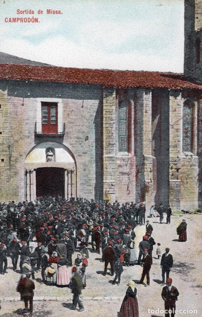 Postales: camprodon. sortida de missa. thomas - Foto 1
